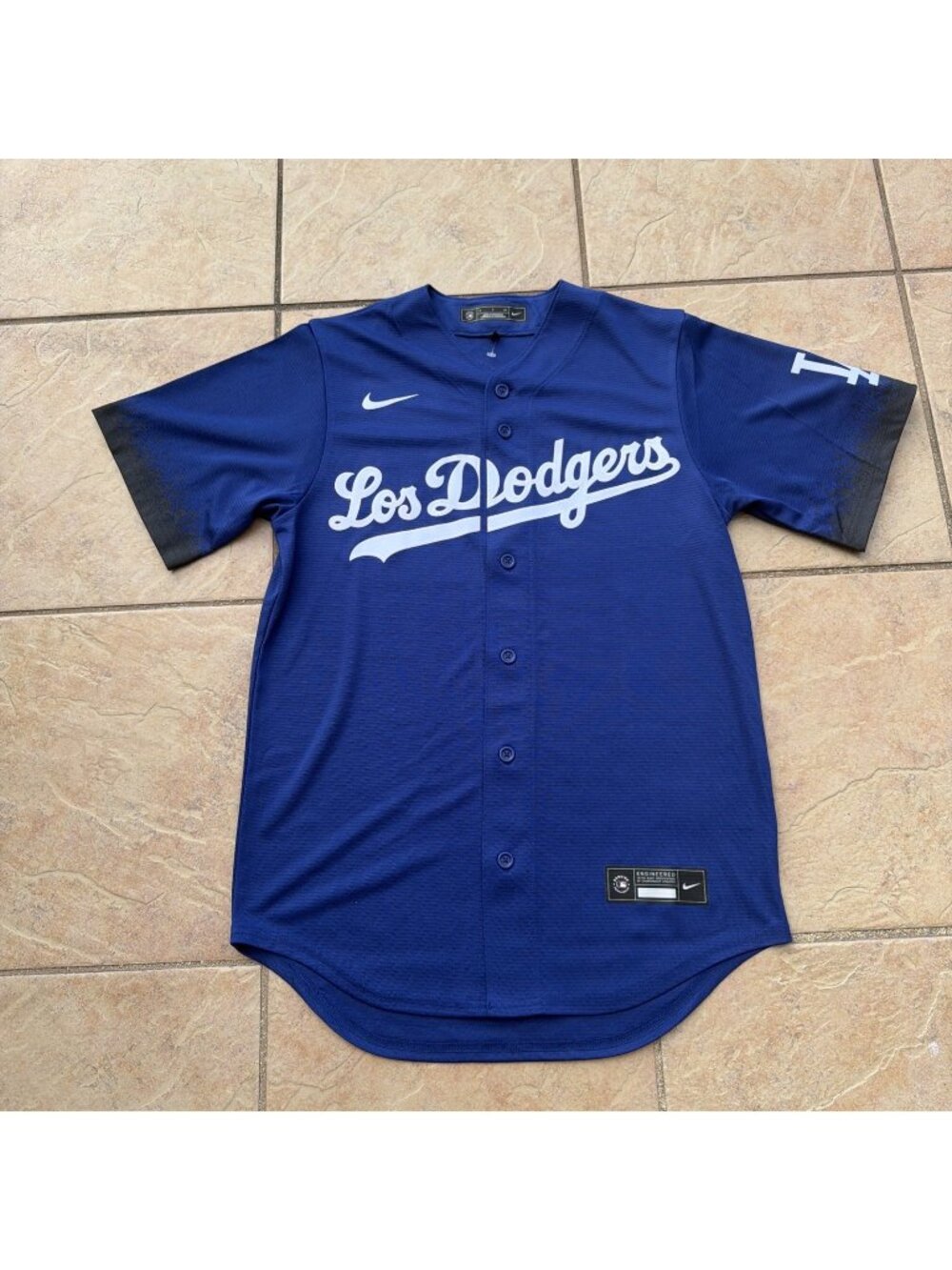 Nike Los Angeles Dodgers City Connect Jersey Authentic Small  Los Dodgers NWOT